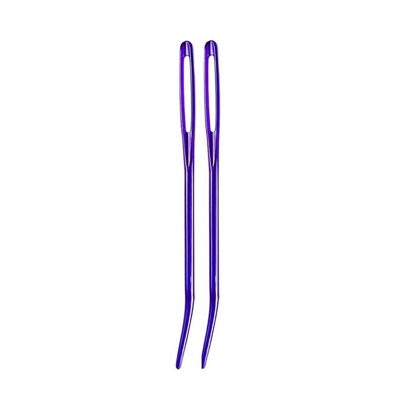 Big Eye Elbow Needle Purple