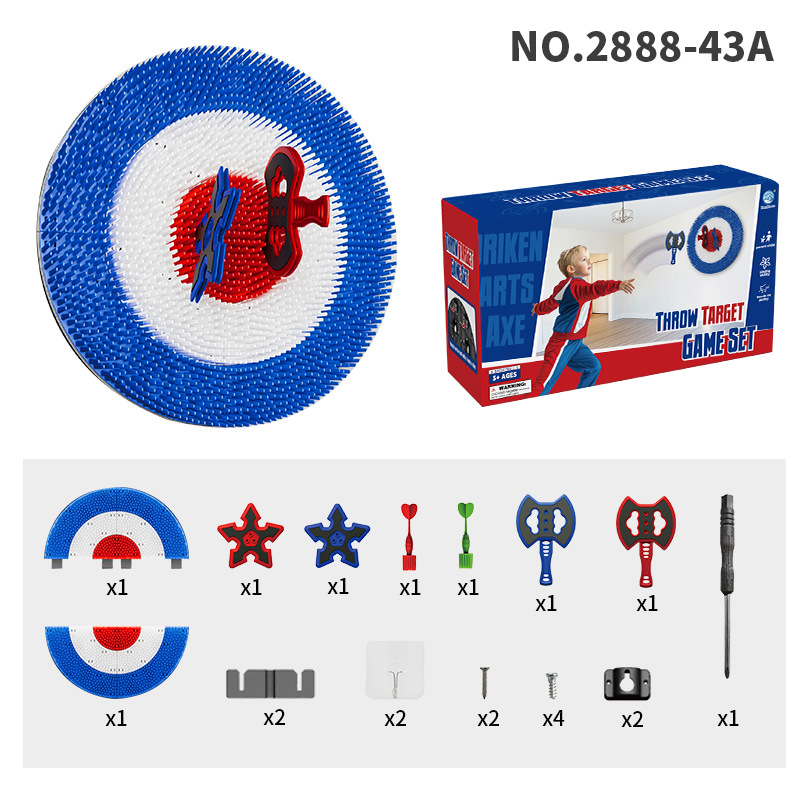 Game With An Axe IndoorOutdoor Throwing Target Toy