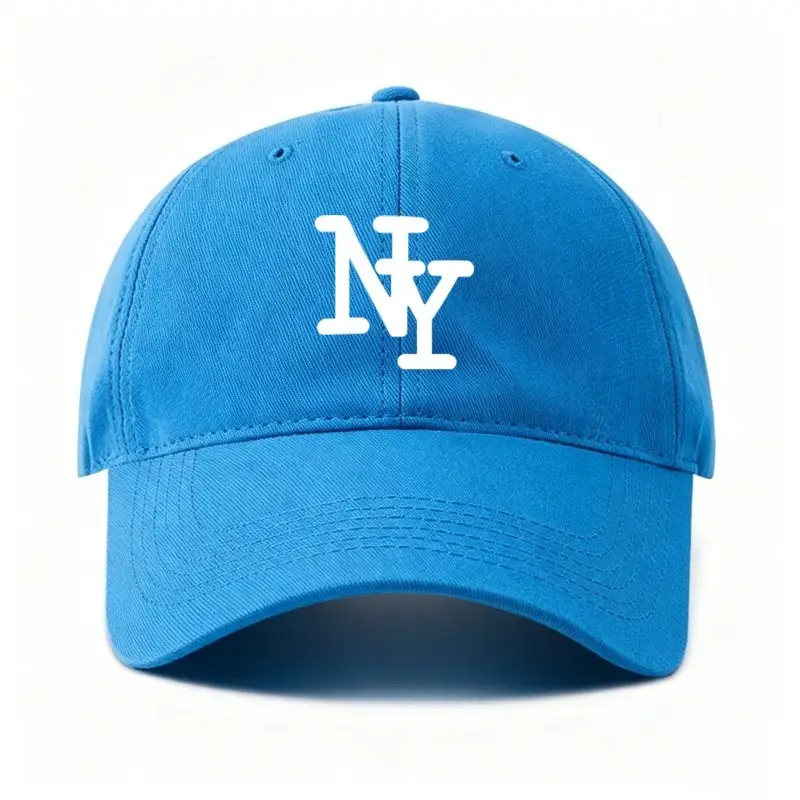 Mens Adjustable Sun Visor Baseball Cap With Lettering