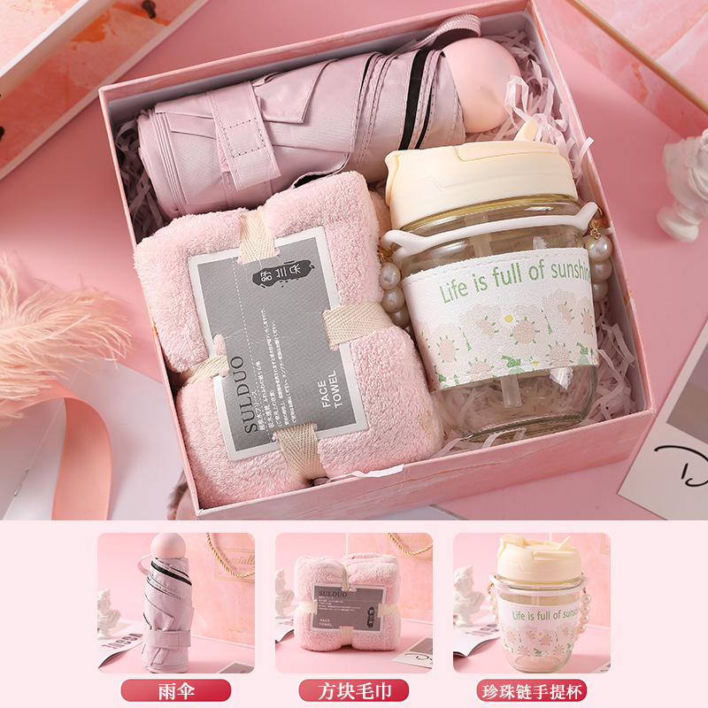 Pink Marble Gift Box Package G