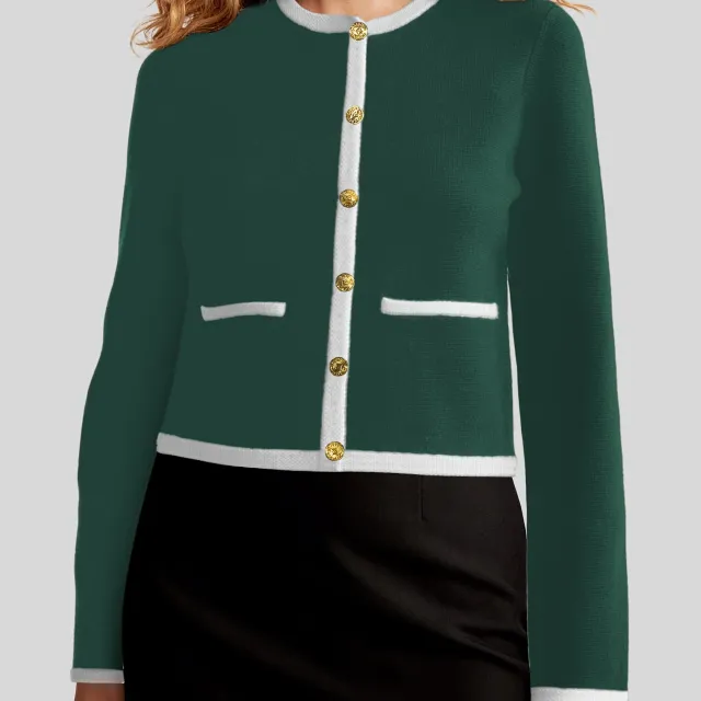 Women's Knit Cardigan Sweaters Spring Fashion Long Darkgreen - Shop at LoveMi