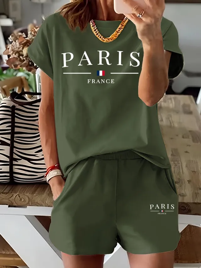 Fashion Comfort Printing Slimming Shorts Summer Casual Women's Clothing Tz1083 5 - Shop at LoveMi