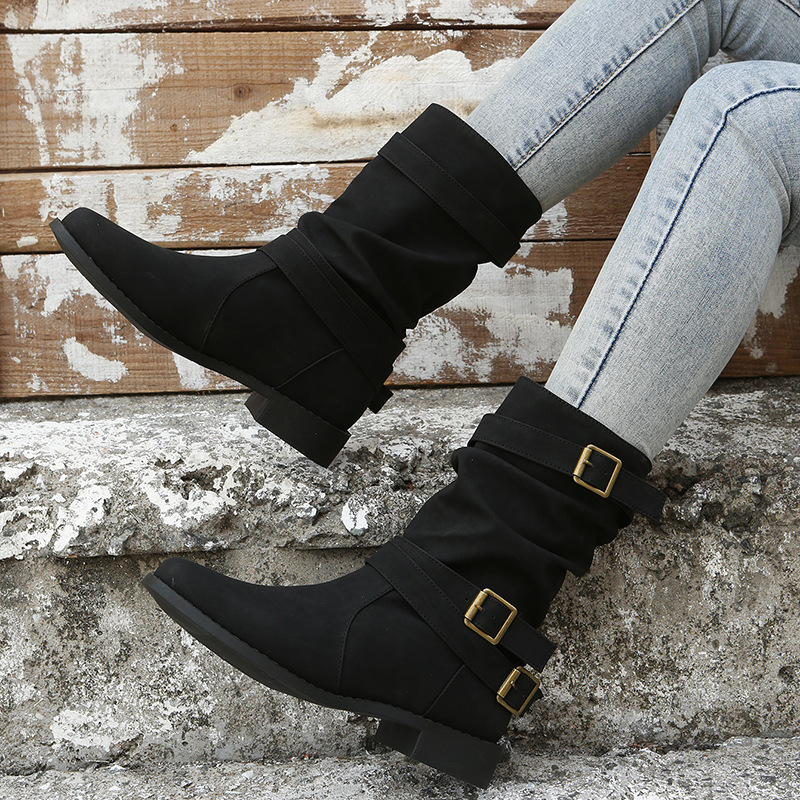 Title 17, Botas Femininas Martin Vintage Europeias e Amer...