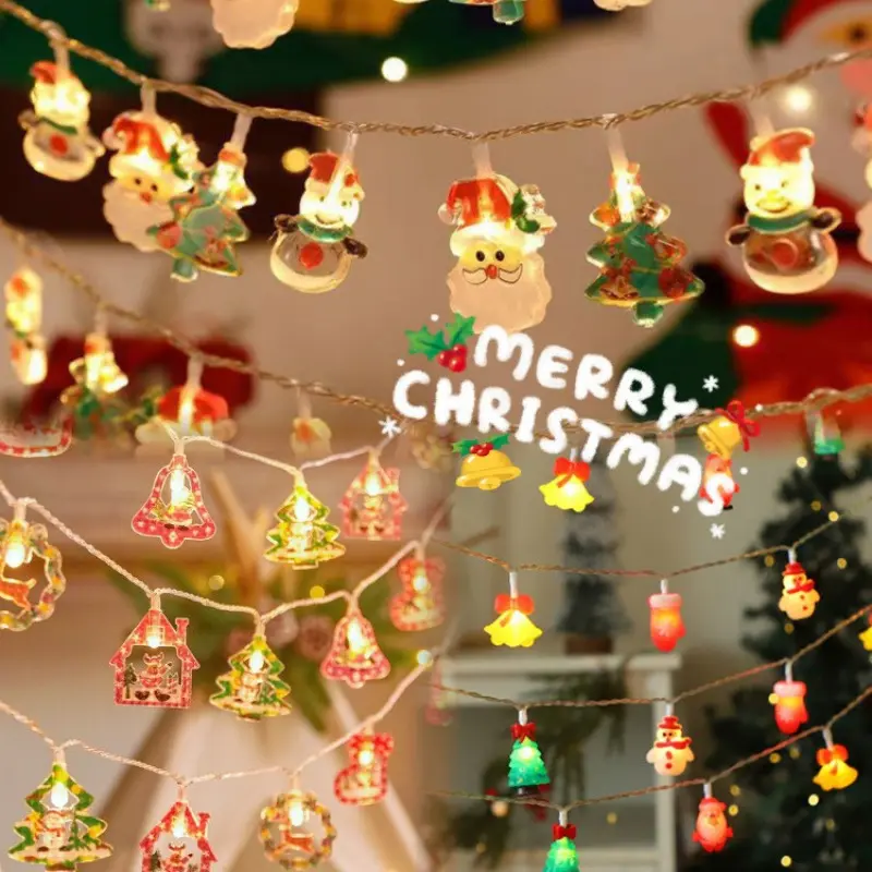 New LED Lighting Chain Christmas Tree Snowman