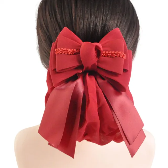 Professional Tie Up The Hair Hair Net Bright Red - Shop at LoveMi