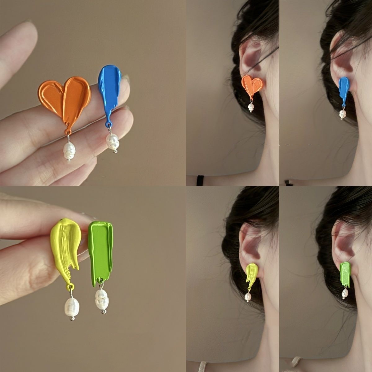 Special-interest Design Irregular Advanced Sense Girl Earrings