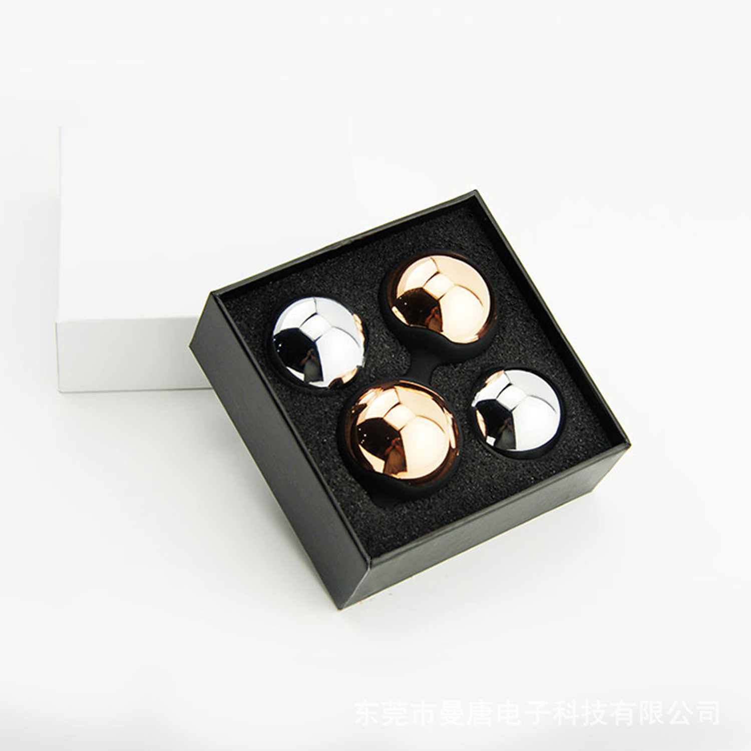 Female Postpartum Kegel Trainer Vaginal Dumbbell Rose Gold Four Balls - Shop at LoveMi