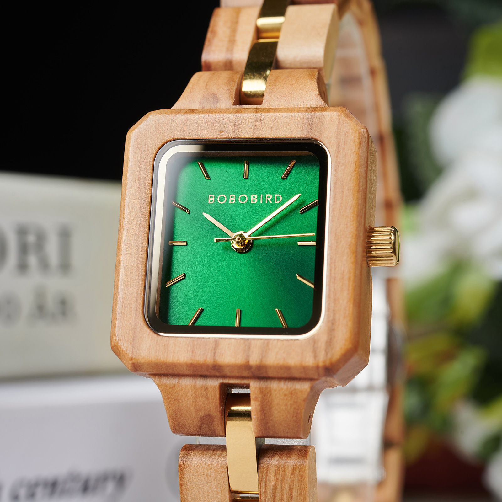 Wooden Watch Womens Three-Color Quartz Watch 3