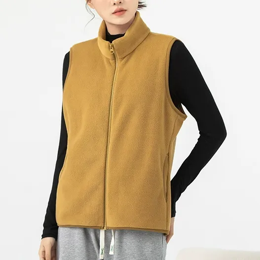 Autumn Vest Inner Wear Base Waistcoat Camel T002 - Shop at LoveMi