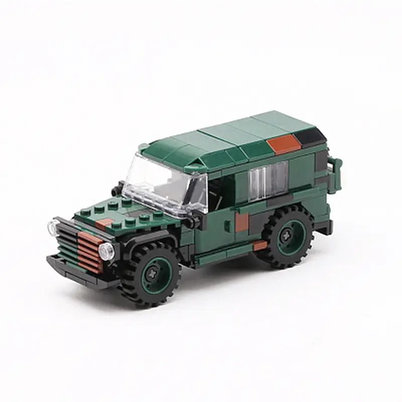 Military-style Building Block Small Particle Educational Toy