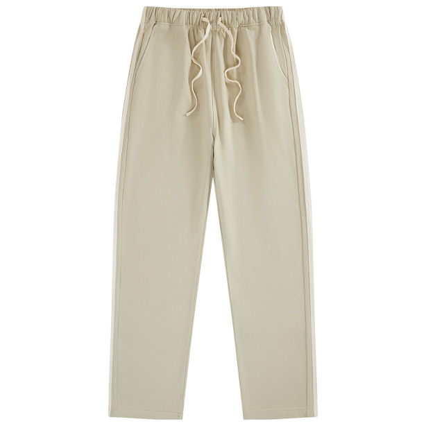 Cotton Terry High Street Track Loose Autumn Sweatpants