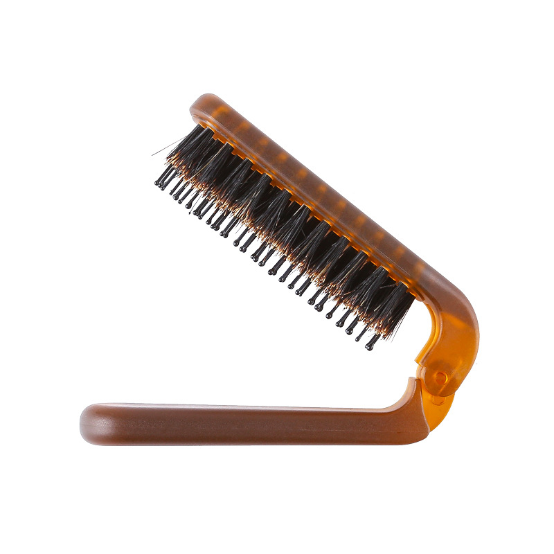 Amber Mane Folding Comb