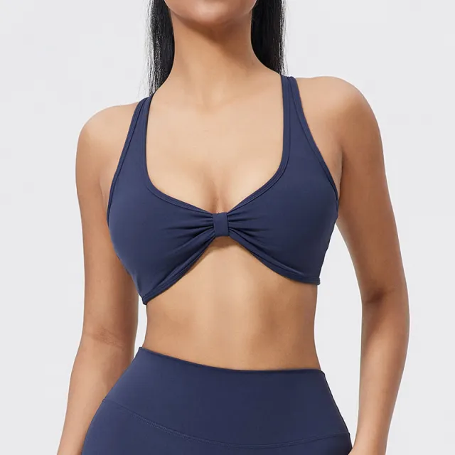 Fold Movement Underwear Cross Beauty Back Detachable Blue - Shop at LoveMi
