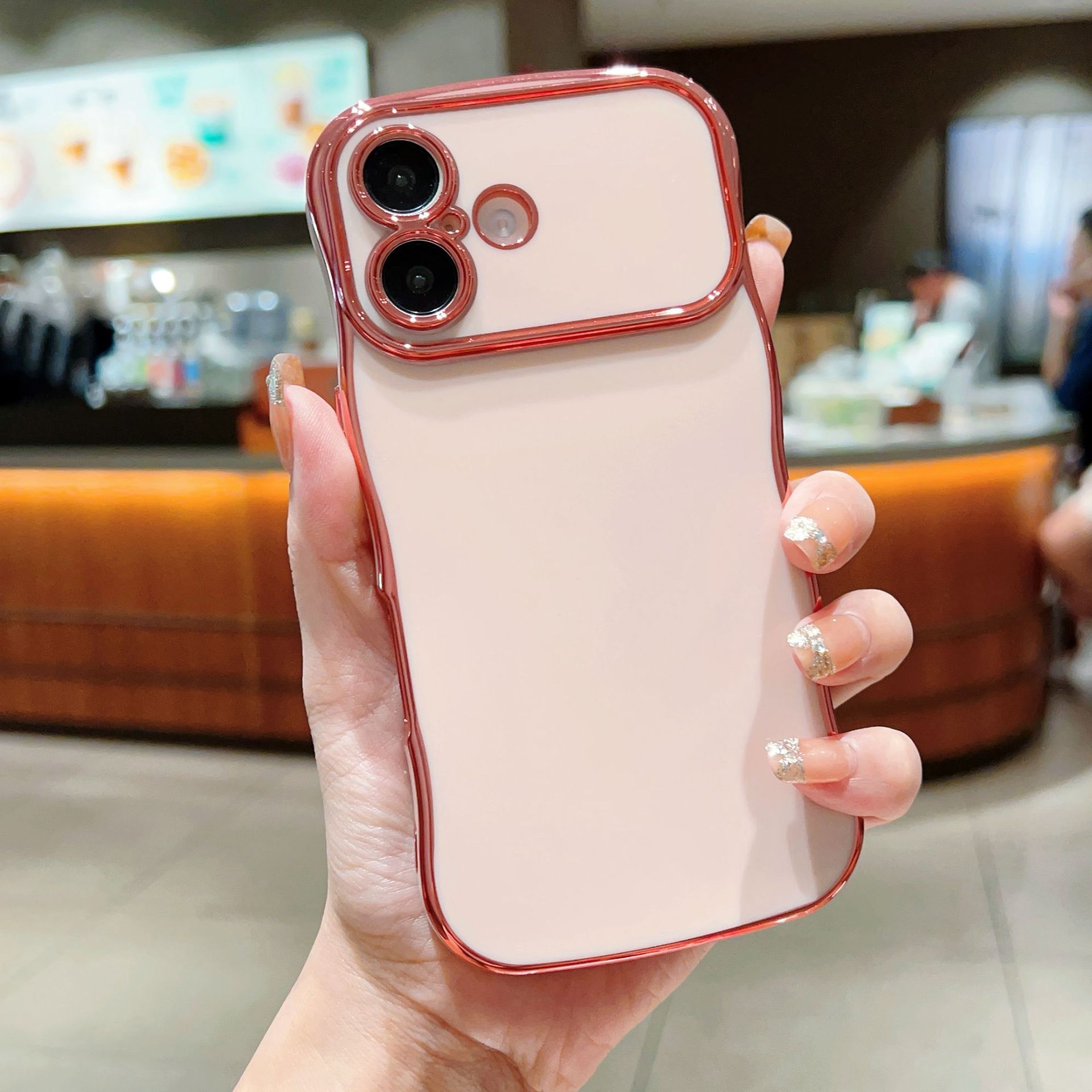 Phone Case Wave Plating Large Window