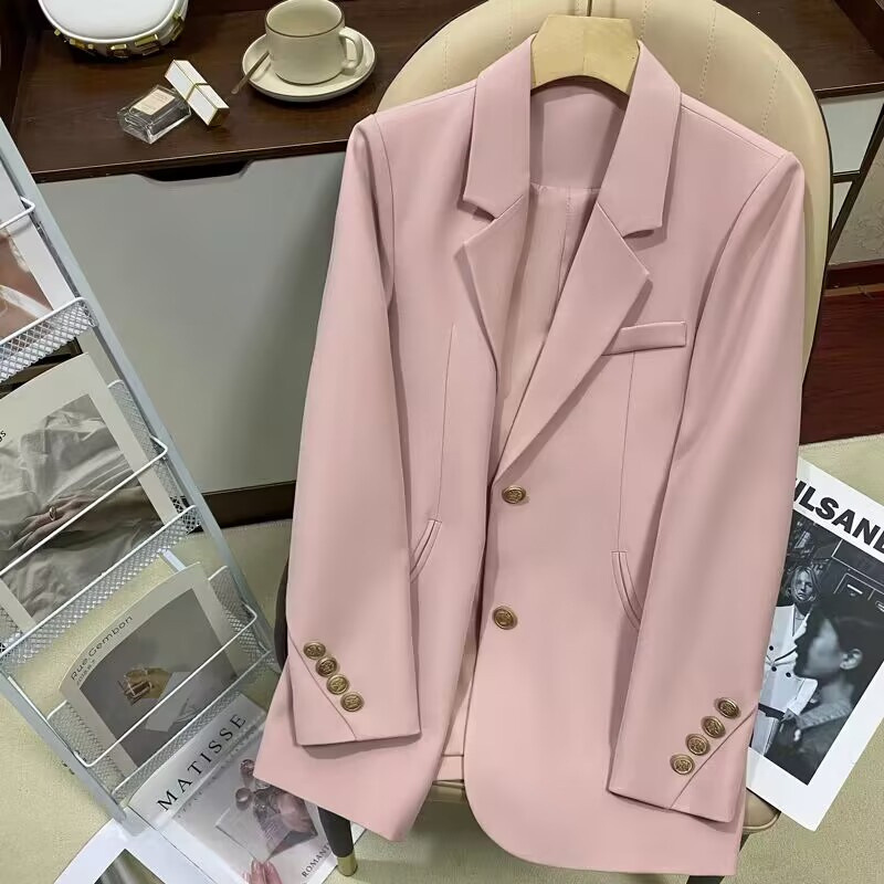 Stylish And Versatile Single-breasted Blazer