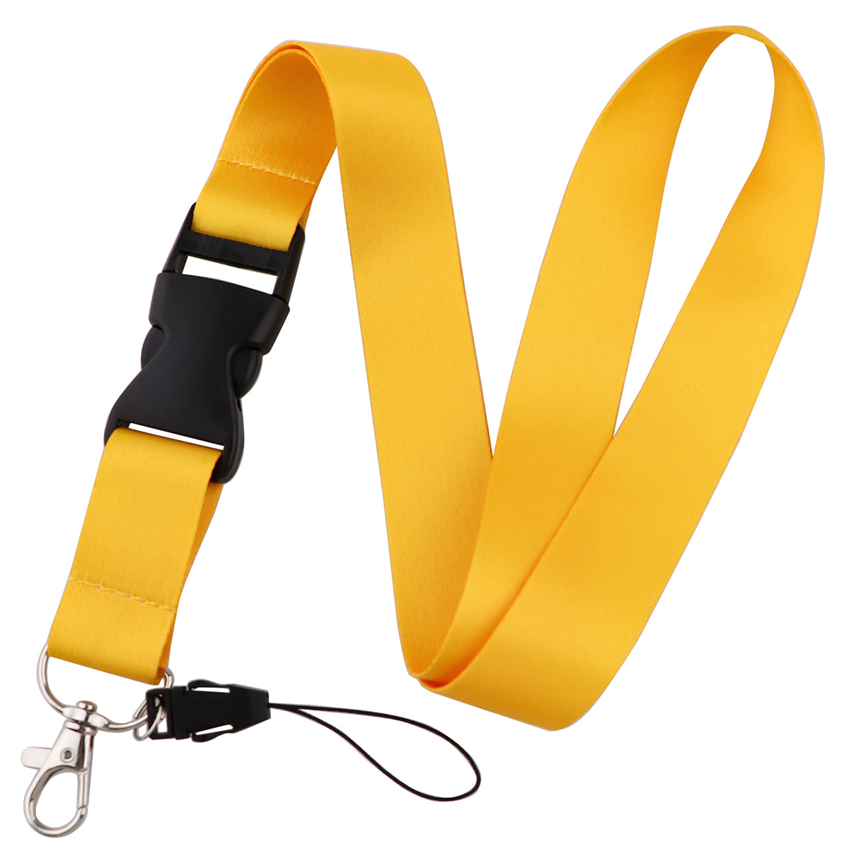Elegant Solid-color Phone Lanyard 3