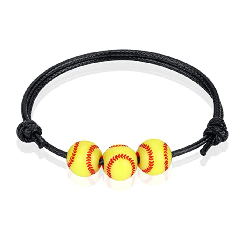 Baseball Yellow Red