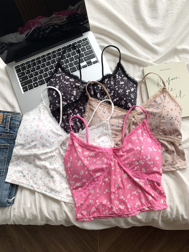 Women's Vintage Lace Floral Strap