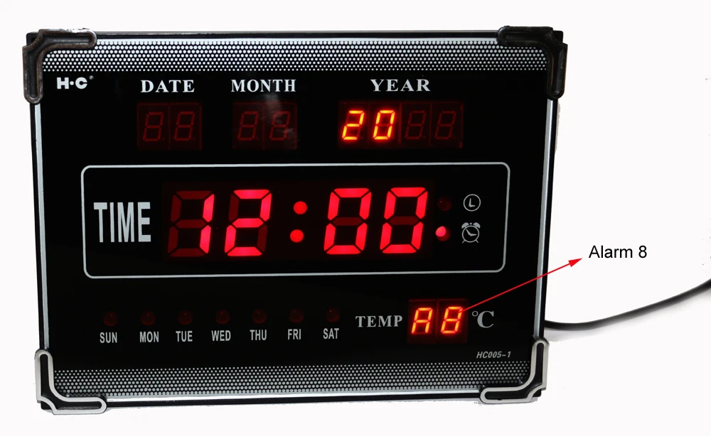 Title 7, Multifunctional digital desktop alarm clock