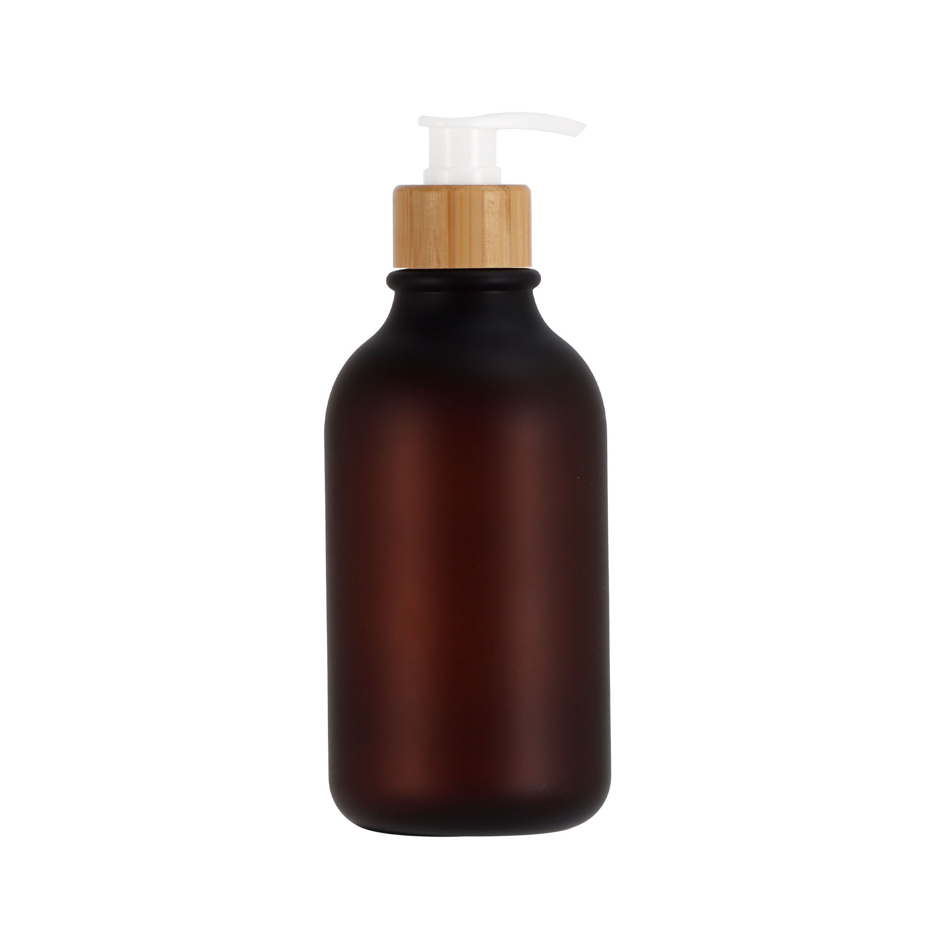 Matte Tea Bottle White Bamboo