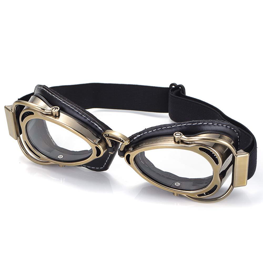 Motorcycle Wind-proof Glasses Motorcycle Pilot Hat Against Wind And Sand Harley Prince Helmet Reflective Retro Goggles