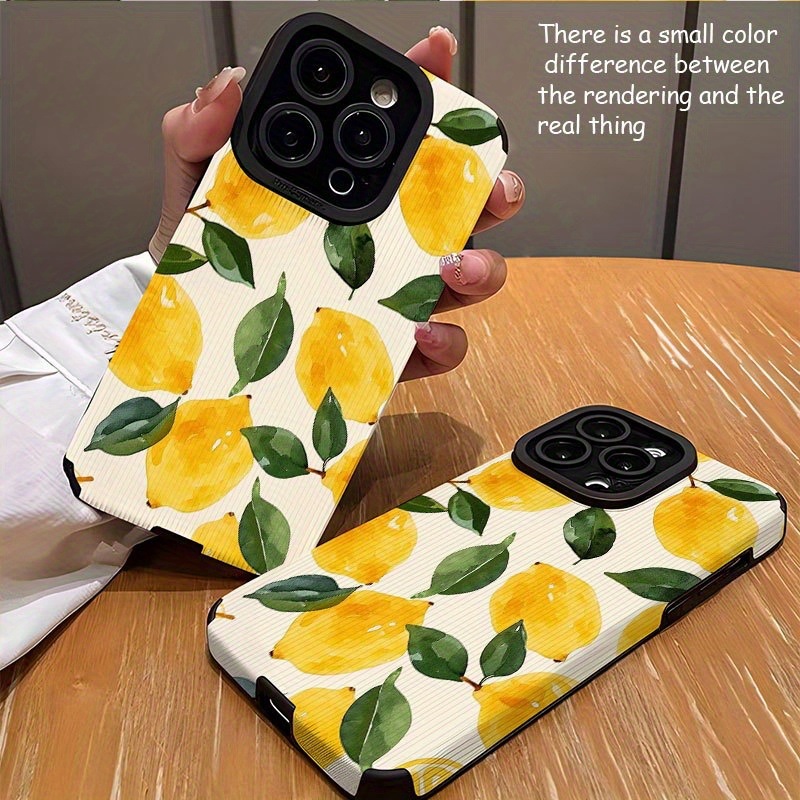 Light Sweet Lemon Suitable for 17Promax Phone Case Pupil Eyes 6