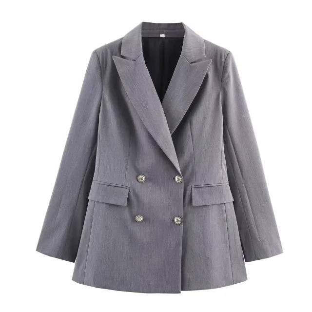 Women's Double breasted Blazer With Belt Pants Top L - Shop at LoveMi