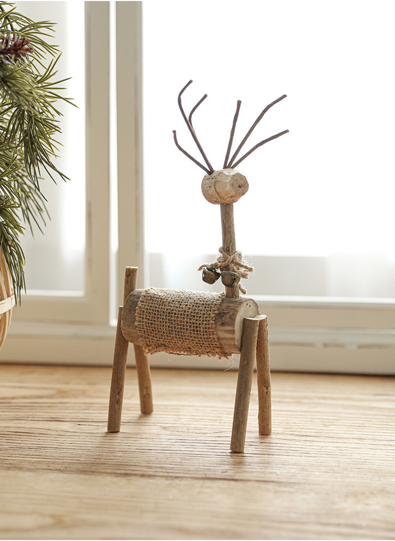 Title 14, Fashion Christmas Deer Handmade DIY Decorations...