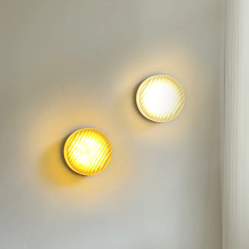 Nordic Bedroom Corridor Living Room Sofa Background Wall Grille Lamp