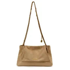 Autumn Chain Shoulder Bag With A Vintage Crossbody Design - Khaki - View 1