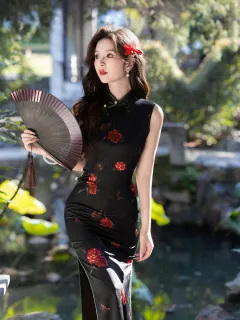 Girl's Retro Republic Of China Style Old High-end Daily Wear - M314 Style - View 1