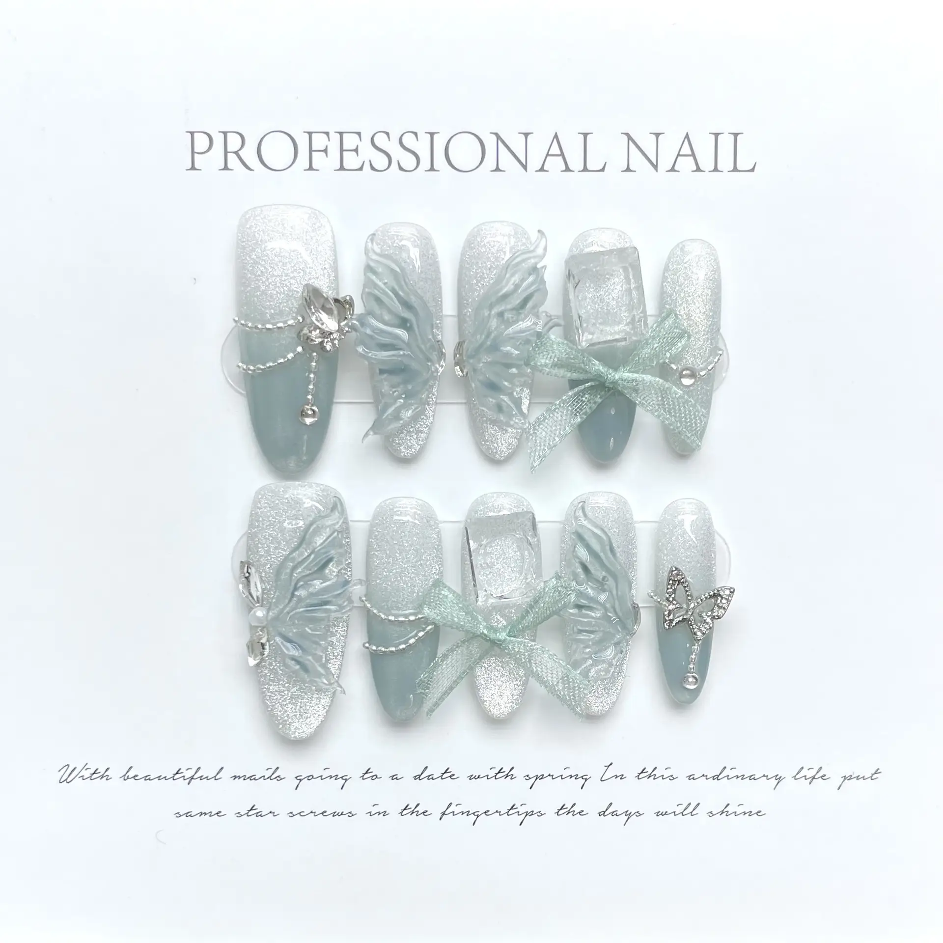 Cat's Eye Super Flash Fairy Pure Hand Wear Manicure