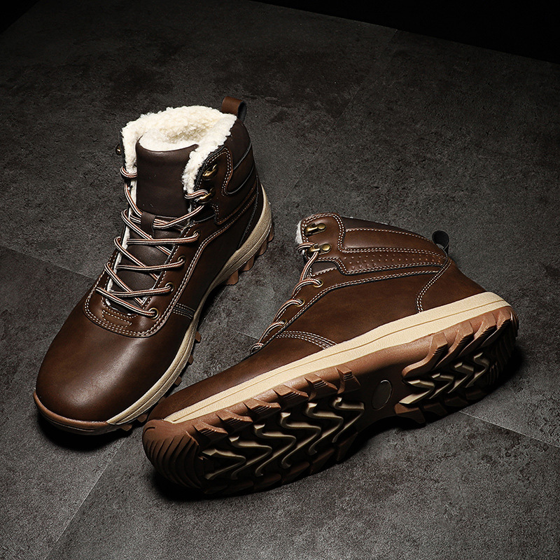 Title 2, Casual warm and velvet high-top snow boots for ...