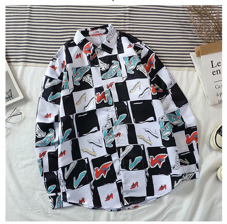 Title 4, Mens Thin Casual Print Shirt Jacket. Lightweig...