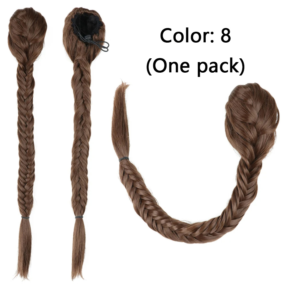 Synthetic Braided Fishtail Horse Tail Women's Wig 10