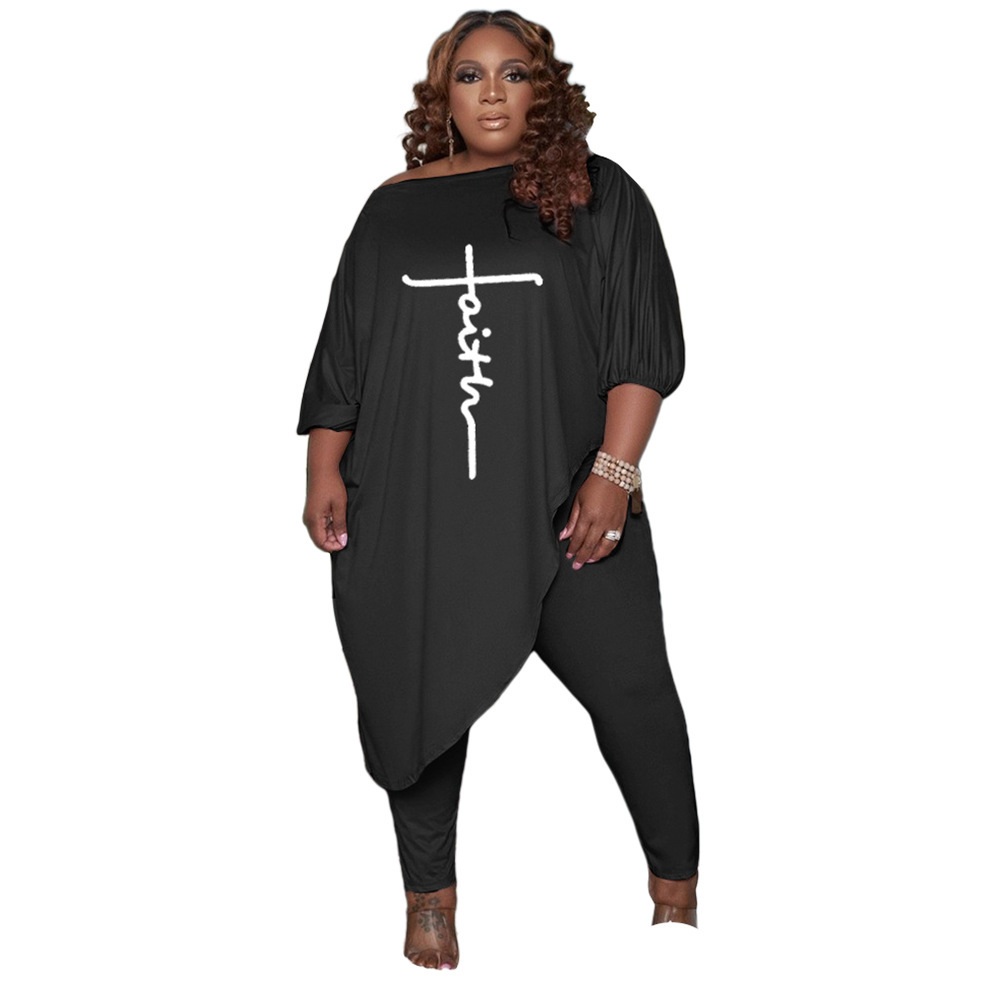 Title 12, Offset Angle Long-sleeved Suit Womens Jumpsuit