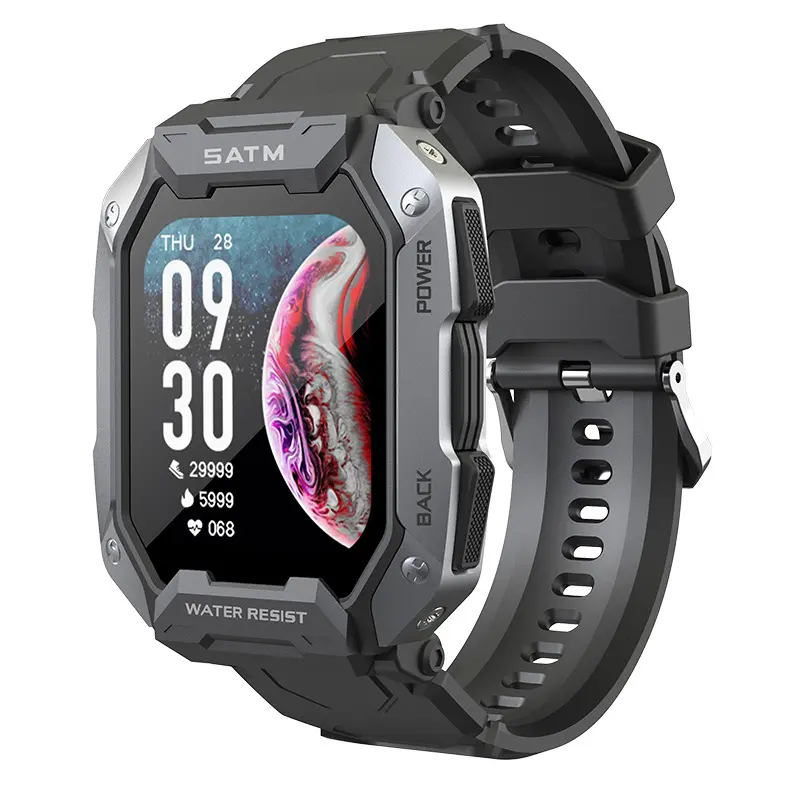 Versatile Silicone Wristband Smartwatch
