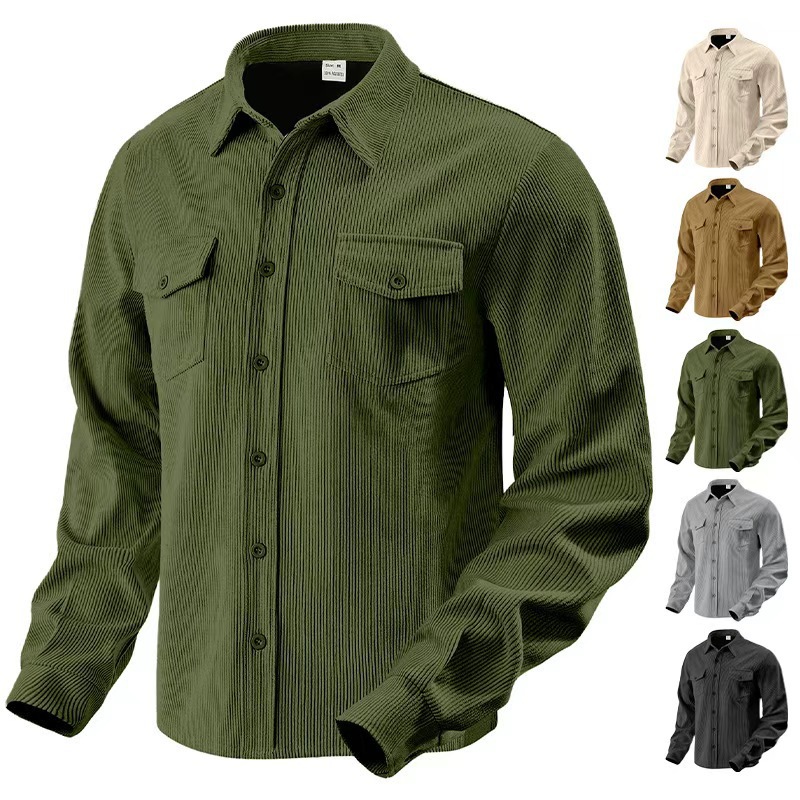 Casual Sporty Trendy Pocket Jacket Men - Image 1