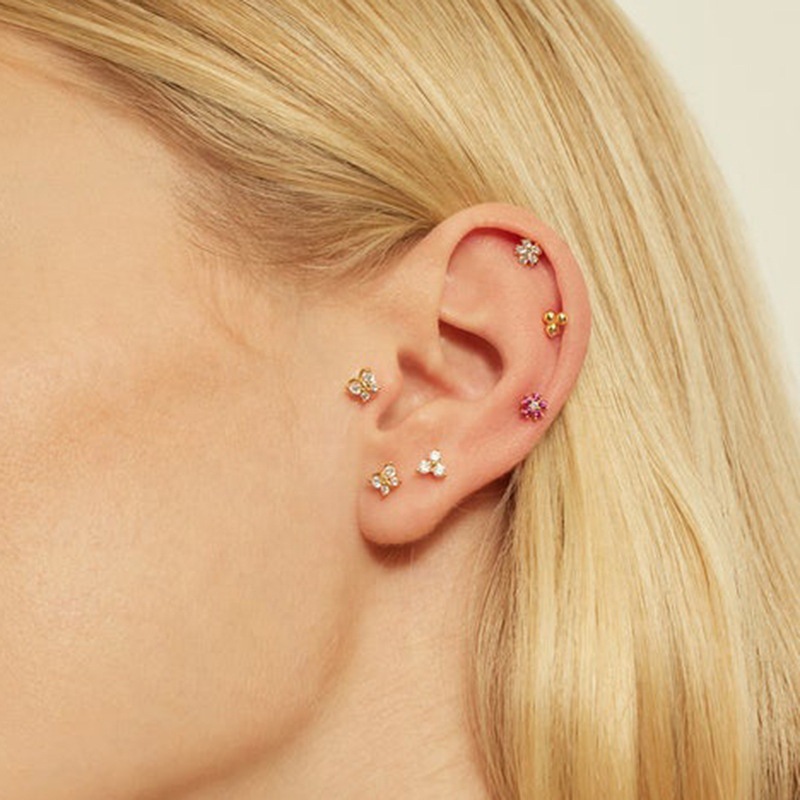 Simple Personalized Earrings Geometric Triangle