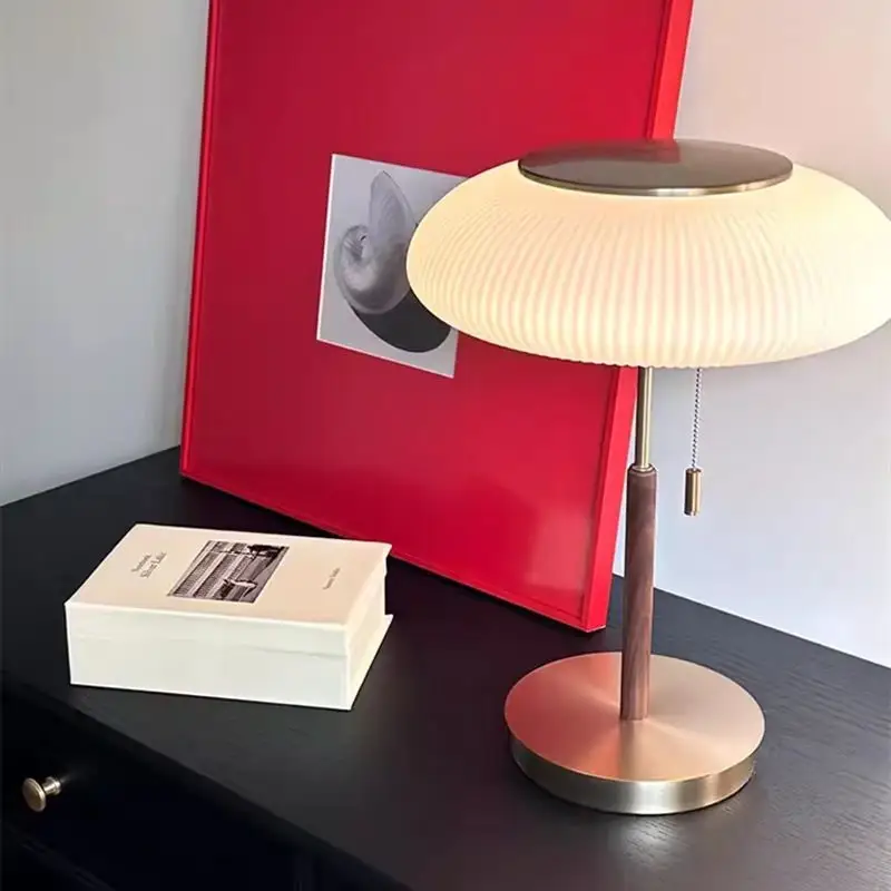Modern Light-luxury Table Lamp Nordic Minimalist Design For The Bedroom