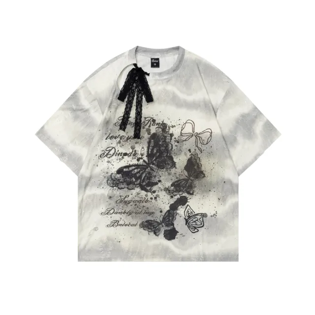 Retro Simple Ladies Fashion Short Sleeve T shirt Apricot - Shop at LoveMi