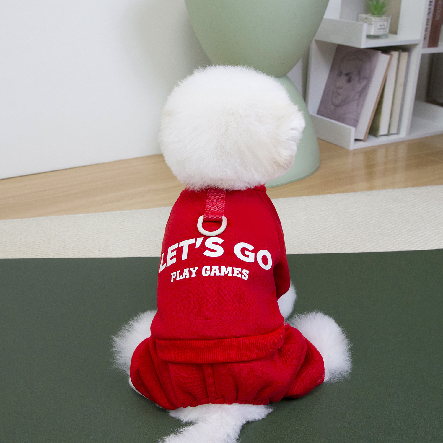 Pet Clothes Cute For Small Dogs Autumn And Winter detail photo 5