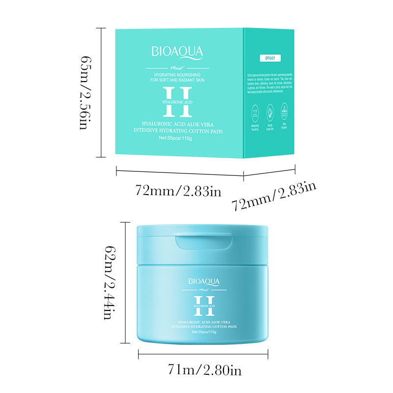 Hyaluronic Acid And Aloe Hydrating Cotton Mask 3
