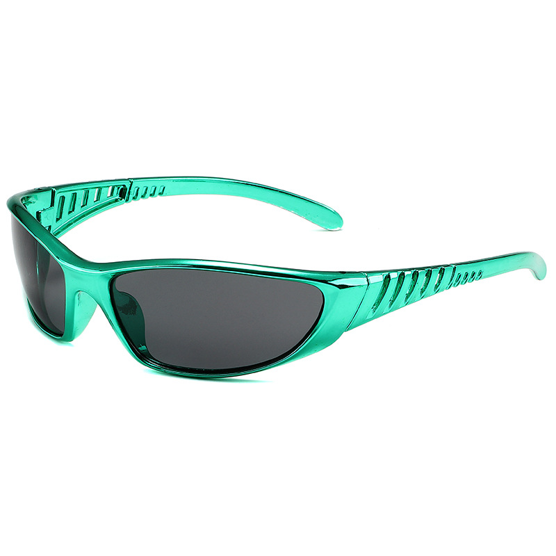 Women's Creative Multi-color Hollow-out Future Technology Sunglasses - Image 13