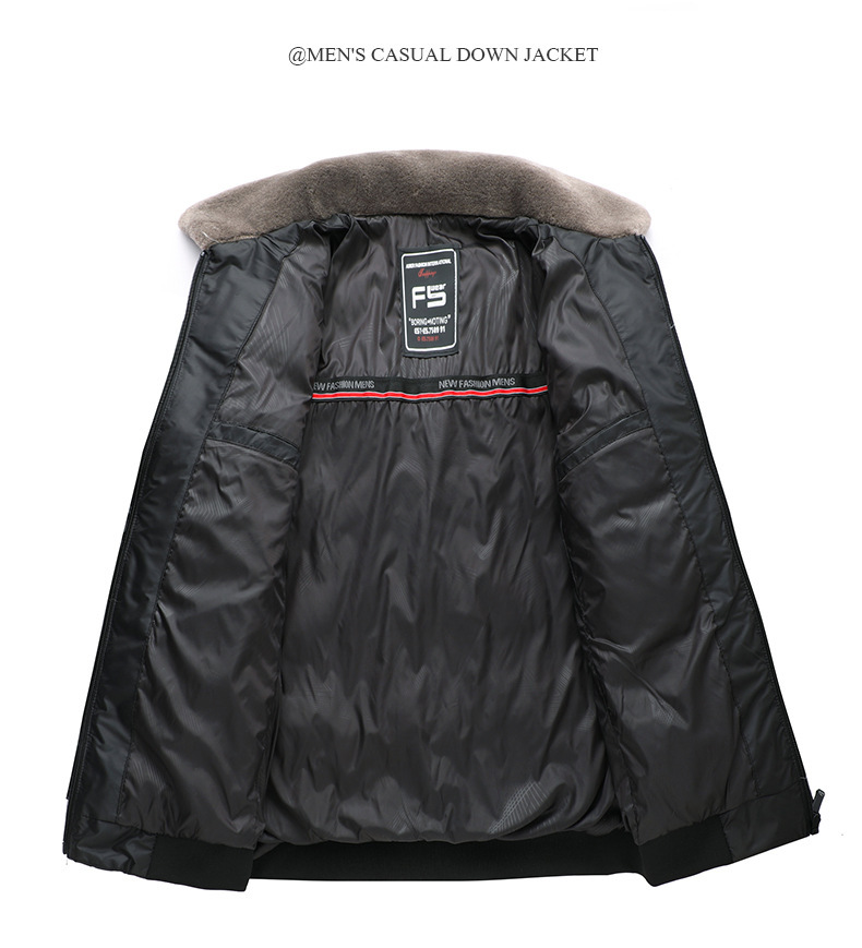 Warm Down Coat - Lifestyle Image