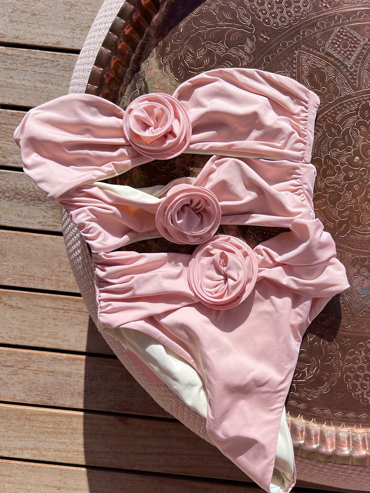 New Three-dimensional Flower Women's Swimsuit - Image 8