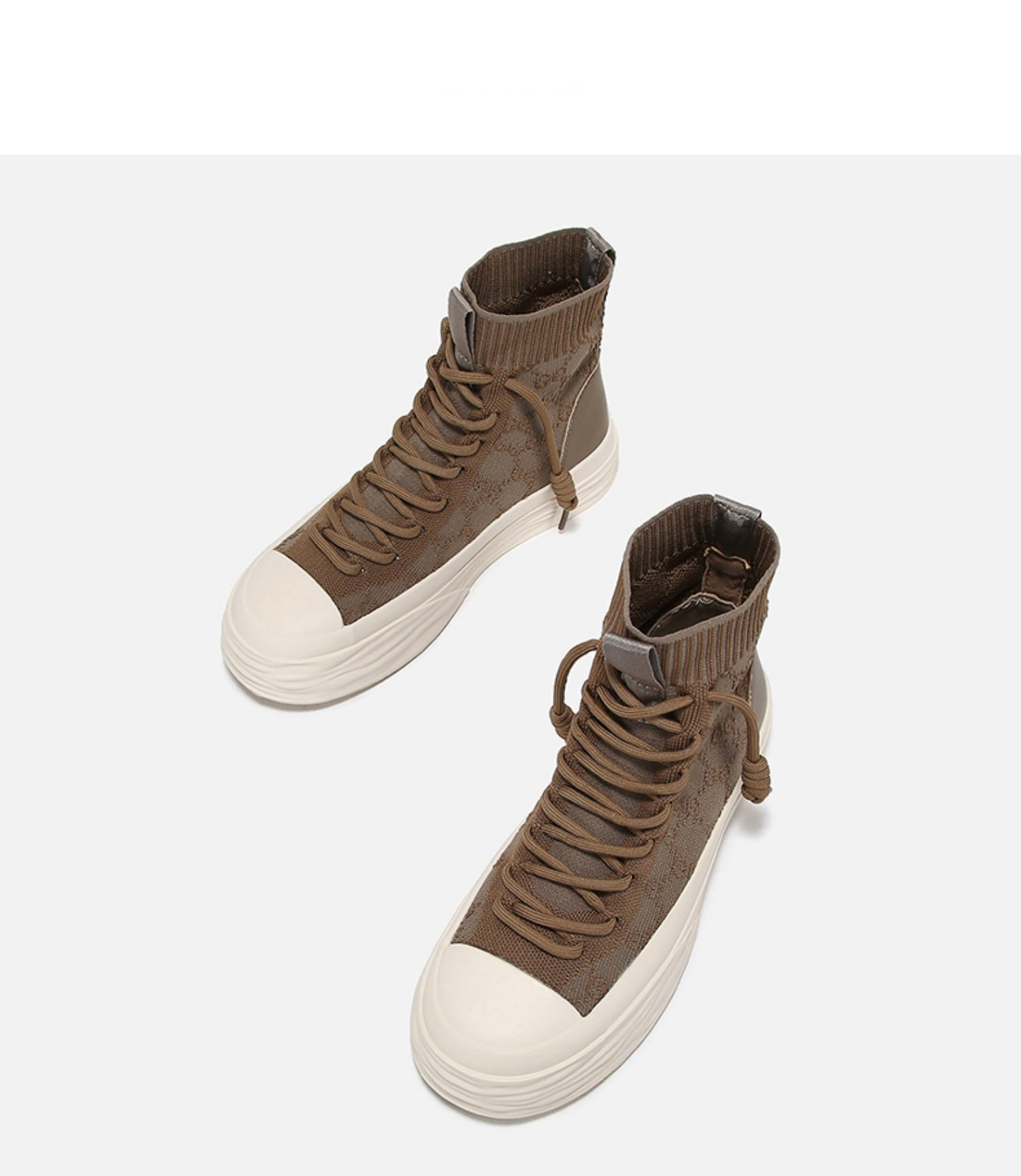 Title 5, Damen High-Top Flat Retro-Sneaker für jeden Loo...