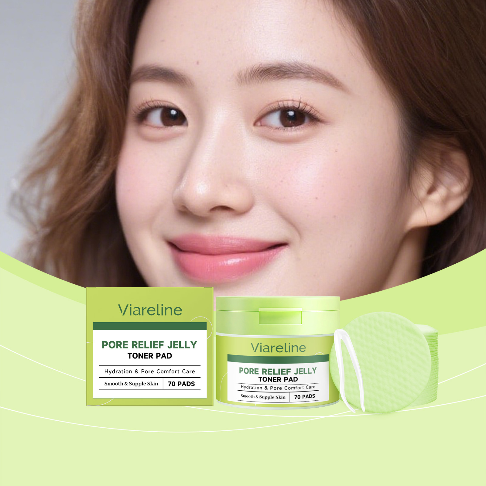 Moisturizing And Soothing Toner Pads