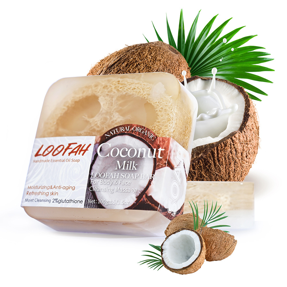 Luffa Coconut Milk With Label