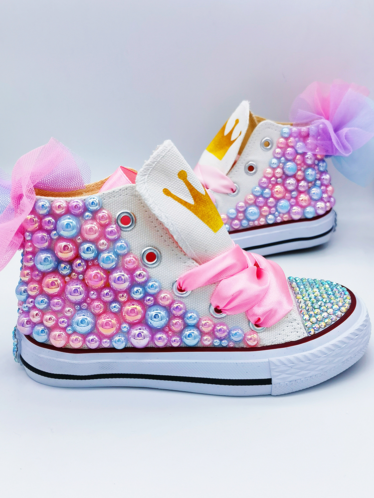 Title 3, Childrens Canvas Shoes High-top Custom Picture...